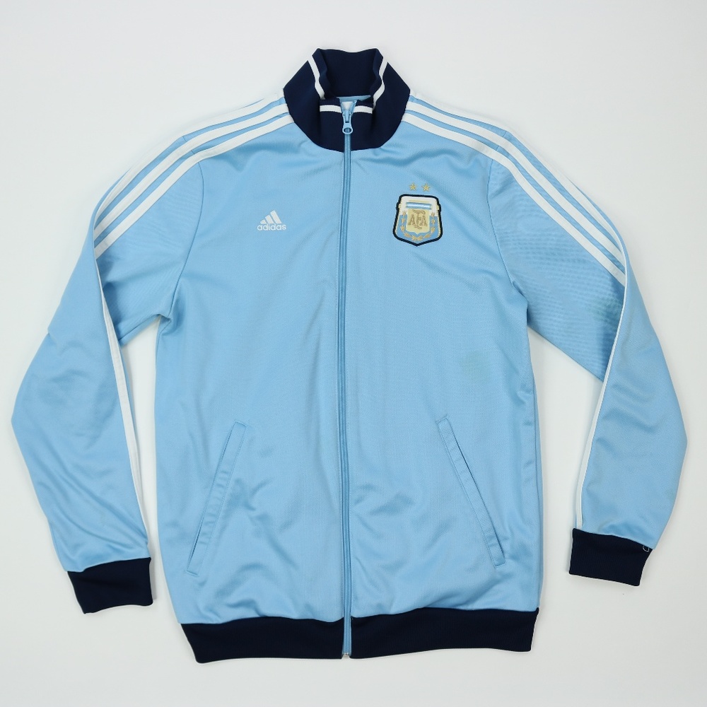 Adidas Messi Youth Argentina Full Zip Jacket Sz XL